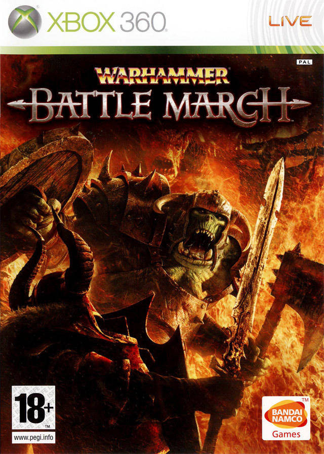 Игра Warhammer: Battle March (Xbox 360) б/у, Полностью Английский купить за 899.0000