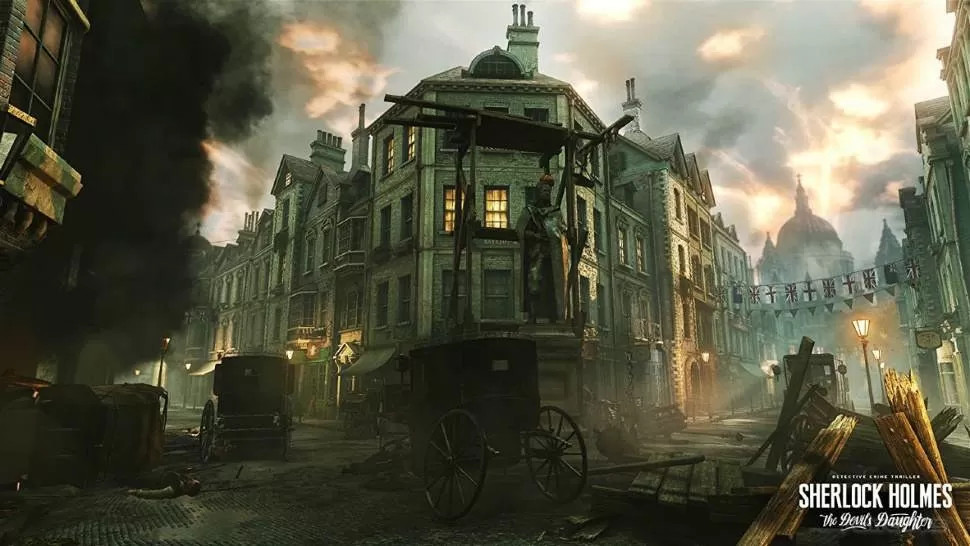 Игра Sherlock Holmes: The Devil's Daughter (PS4) Русские Субтитры
