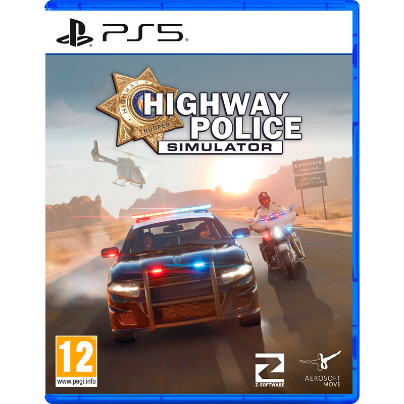 Игра Highway Police Simulator (PS5) Полностью на английском