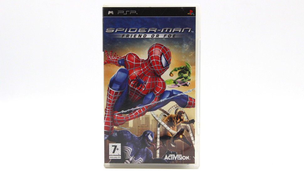 Игра Spider-Man Friend or Foe (PSP) б/у, Полностью Английский купить за 799.0000