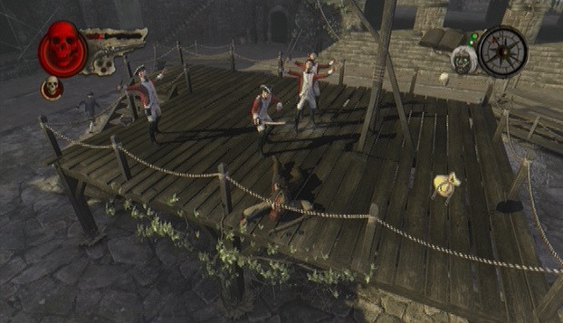 Игра Pirates of the Caribbean 3: At world's end (Xbox 360) б/у, Полностью Английский