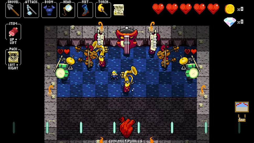 Игра Crypt of the NecroDancer (PS4) б/у, Полностью Английский