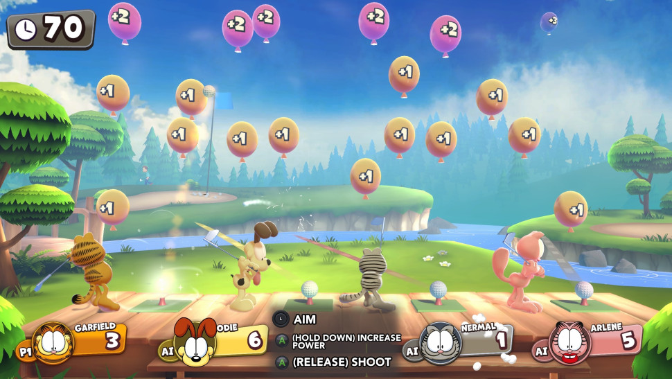 Игра Garfield Lasagna Party (PS5) б/у, Русские Субтитры