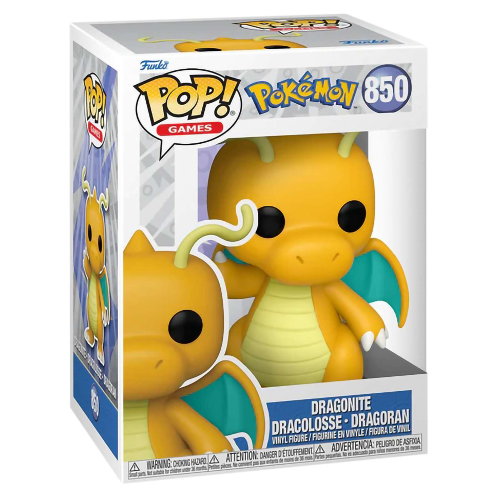 Фигурка Funko POP! Games Pokemon Dragonite (850) 74220