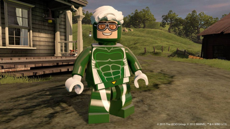 Игра LEGO: Marvel Мстители (Xbox 360) б/у, Полностью Русский