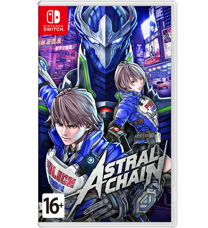 Игра Astral Chain (Nintendo Switch) б/у, Полностью Русский