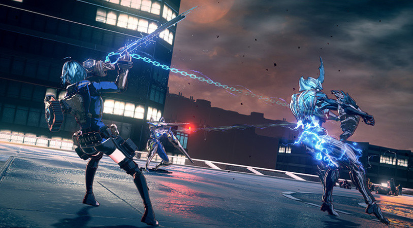 Игра Astral Chain (Nintendo Switch) б/у, Полностью Русский