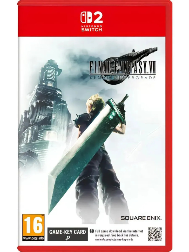 Игра Final Fantasy VII Remake Intergrade (Nintendo Switch 2) Полностью на английском