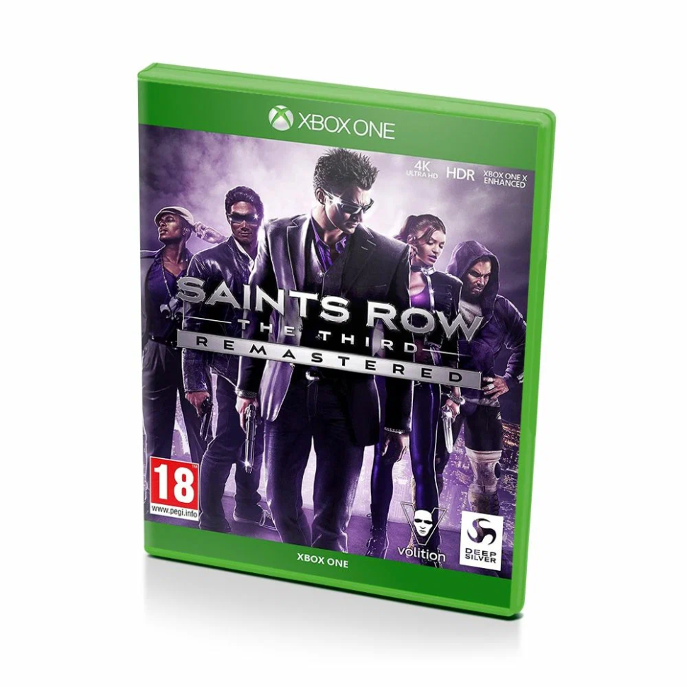 Игра Saints Row: The Third - Remastered (Xbox One) б/у, Русские Субтитры