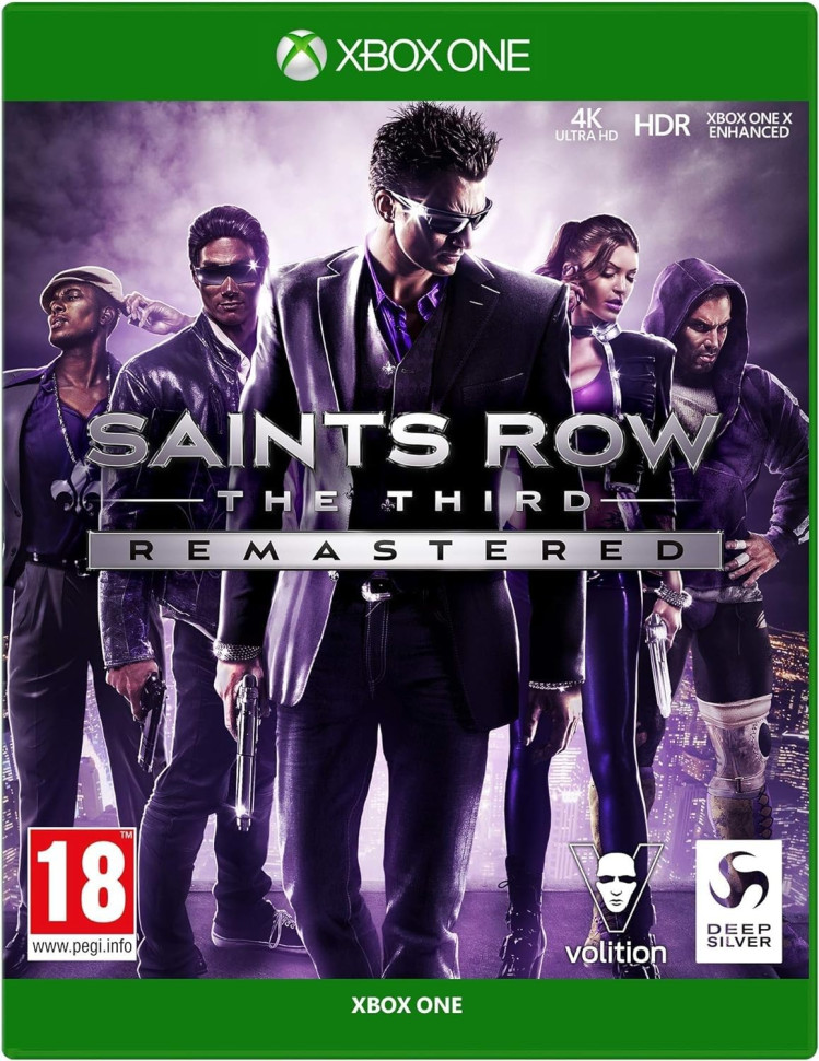 Игра Saints Row: The Third - Remastered (Xbox One) б/у, Русские Субтитры