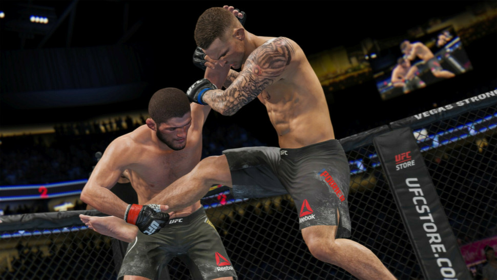 Игра UFC 4 (PS4) б/у, Русские Субтитры