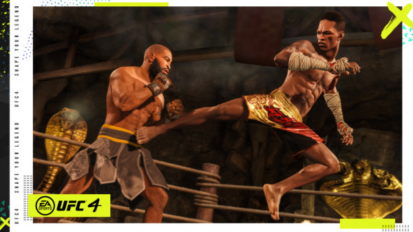 Игра UFC 4 (PS4) б/у, Русские Субтитры
