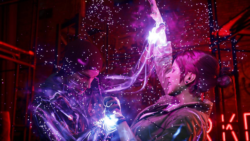Игра inFamous: Первый свет (PS4) б/у, Полностью Русский