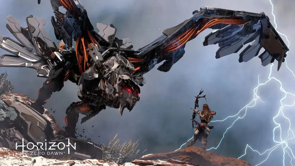 Игра Horizon Zero Dawn Remastered (PS5) б\у, Полностью На Русском