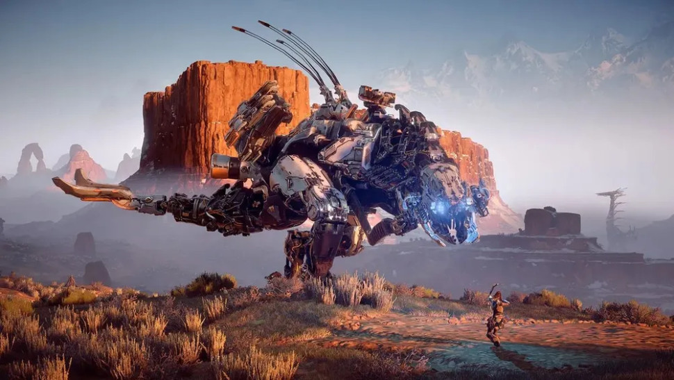 Игра Horizon Zero Dawn Remastered (PS5) б\у, Полностью На Русском