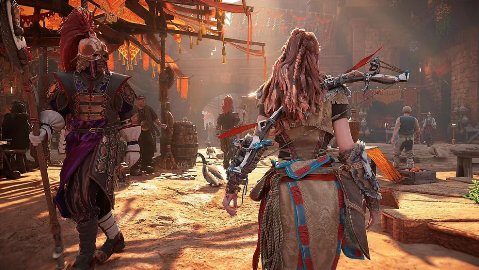 Игра Horizon Zero Dawn Remastered (PS5) б\у, Полностью На Русском