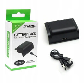 Комплект аккумулятор + кабель USB Dobe (Xbox One)