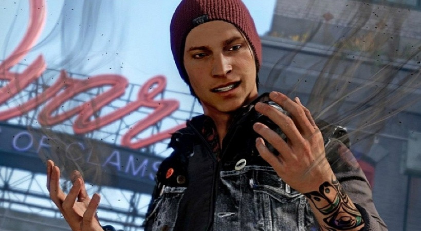 Игра inFamous: Второй Сын (PS4) б/у, Полностью Русский