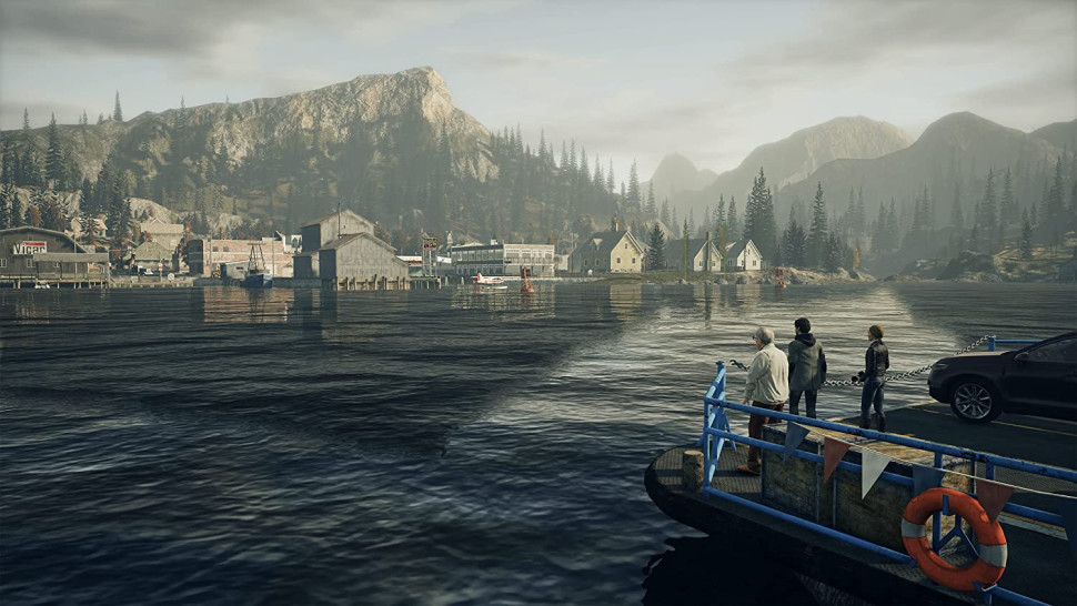 Игра Alan Wake Remastered (PS4) б/у, Русские Субтитры
