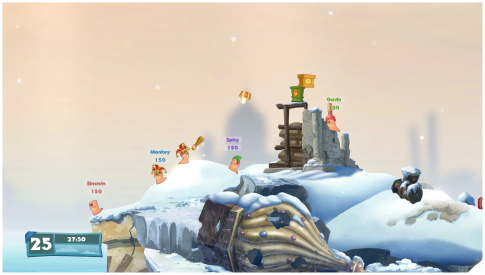 Игра Worms W.M.D. (Xbox One) Русские Субтитры