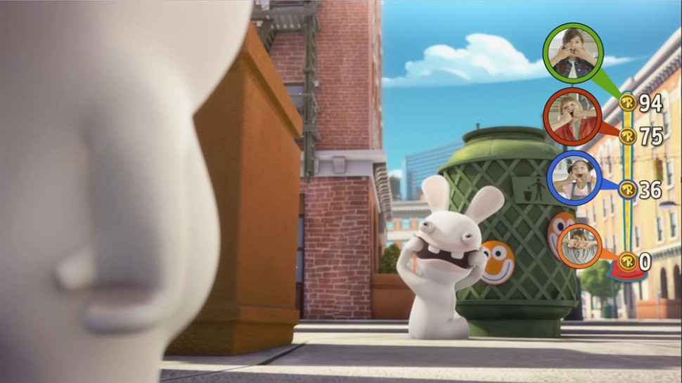 Игра Rabbids Invasion (Xbox one) б/у, Полностью Русский