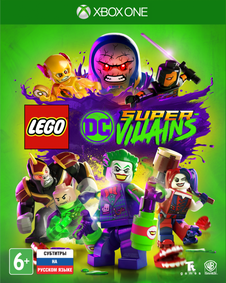 Игра LEGO DC Super-Villains (Xbox one) б/у, Русские Субтитры
