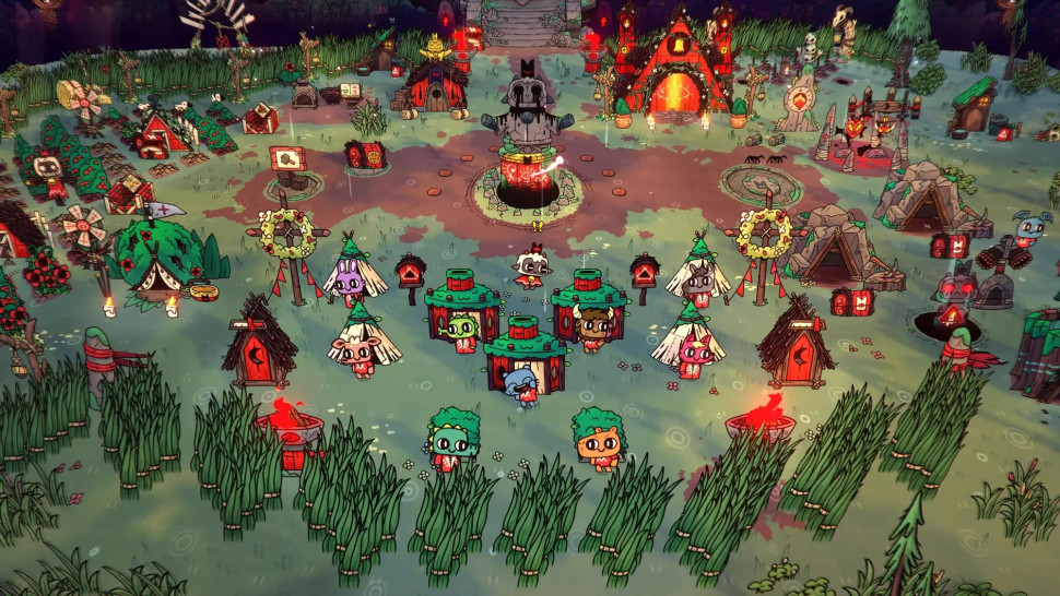 Игра Cult Of The Lamb (Nintendo Switch) б/у, Русские Субтитры