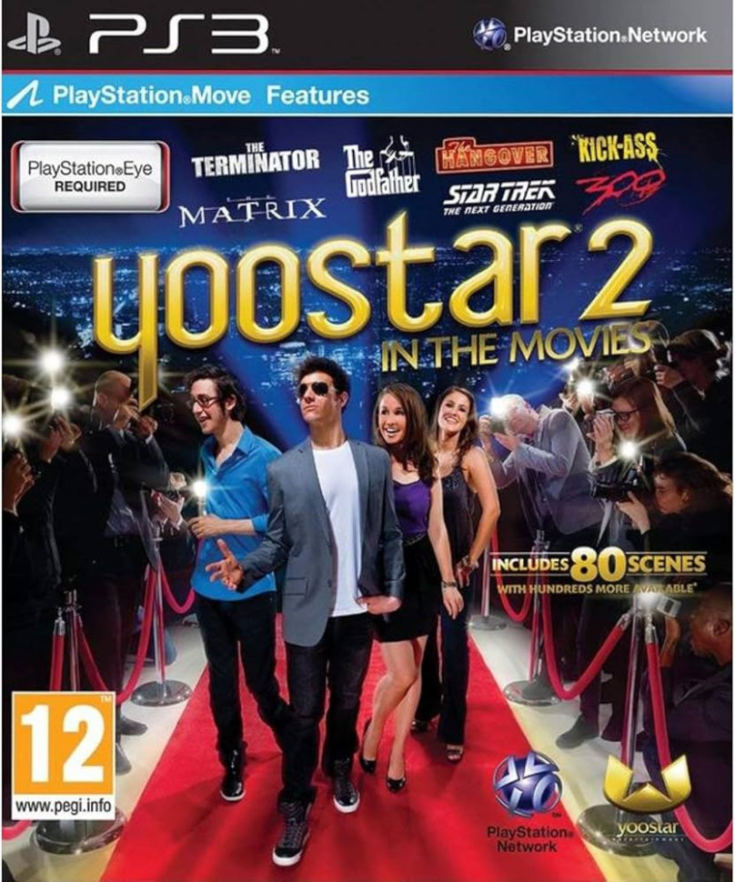 Игра Yoostar 2: In The Movies (PS3) б/у, Полностью Английский