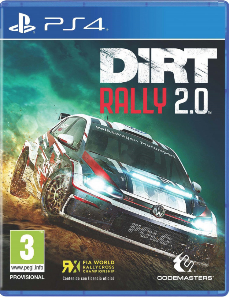Игра Dirt Rally 2.0 (PS4) б/у, Полностью Английский купить за 1699.0000