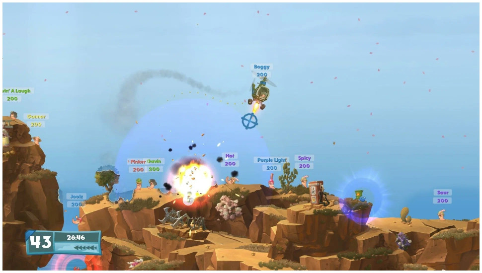 Игра Worms W.M.D. (Xbox One) б\у, Русские Субтитры