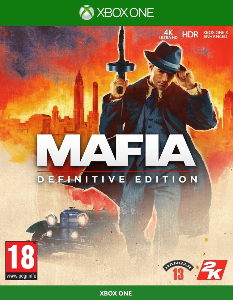 Игра Mafia: Definitive Edition (Xbox one) б/у, Полностью Русский