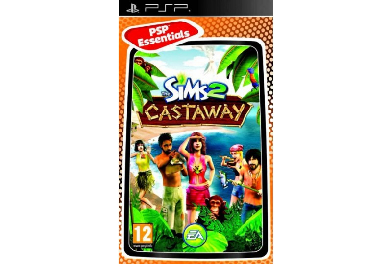 Игра The Sims 2 Робинзоны (PSP) б/у, Полностью Английский купить за 499.0000