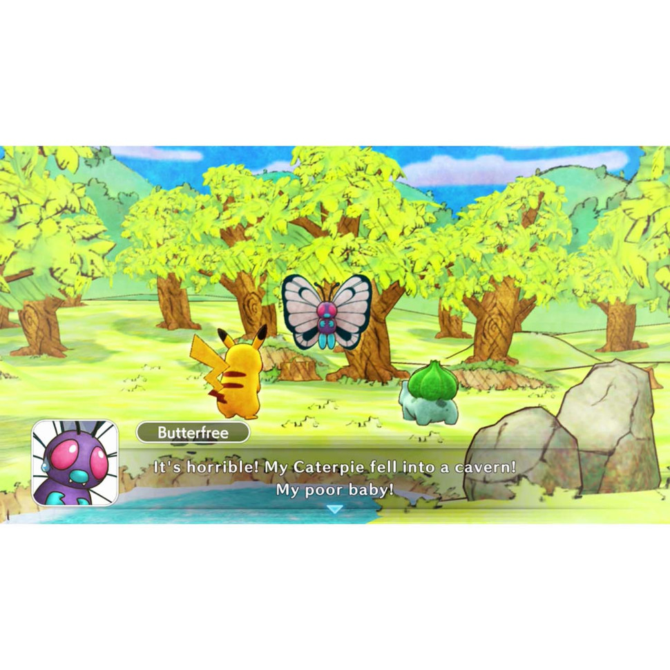 Игра Pokemon Mystery Dungeon: Rescue Team DX (Nintendo Switch) Полностью Английский