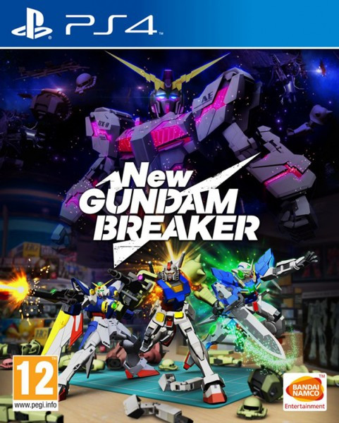 Игра New Gundam Breaker (PS4) б/у, Полностью Английский