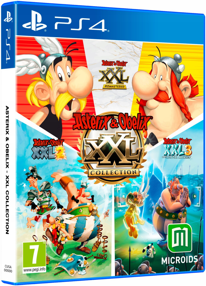 Игра Asterix & Obelix XXL Collection (PS4) Русские Субтитры купить за 2999.0000