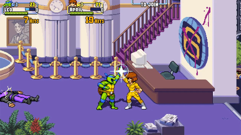Игра Mutant Ninja Turtles: Shredder's Revenge (PS5) б/у, Полностью Английский