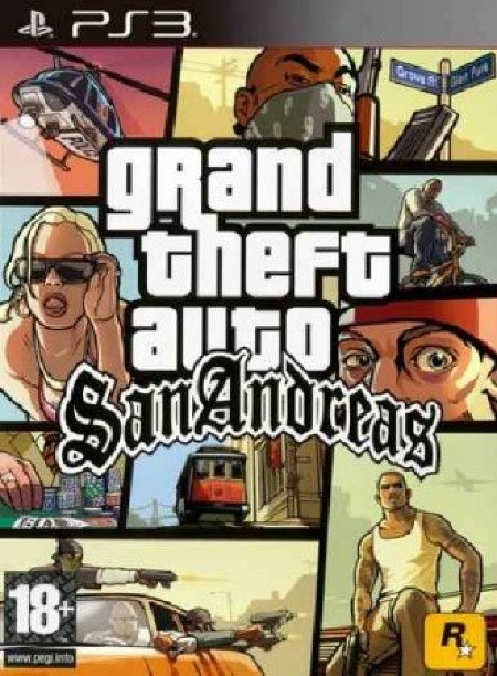 Игра Grand Theft Auto: San Andreas (PS3) б/у, Полностью Английский купить за 2999.0000