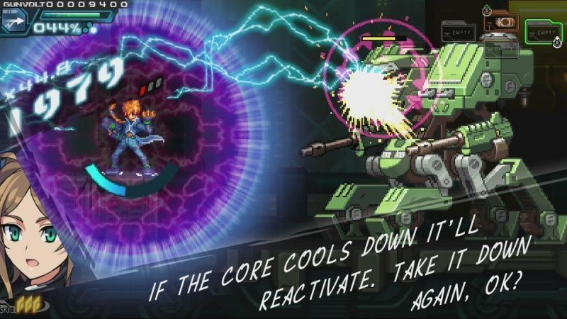 Игра Azure Striker Gunvolt: Striker Pack (PS4) б/у, Полностью Английский