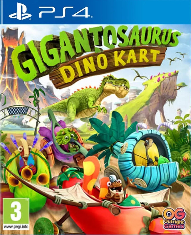 Игра Gigantosaurus: Dino Kart (PS4) Полностью на английском купить за 2399.0000