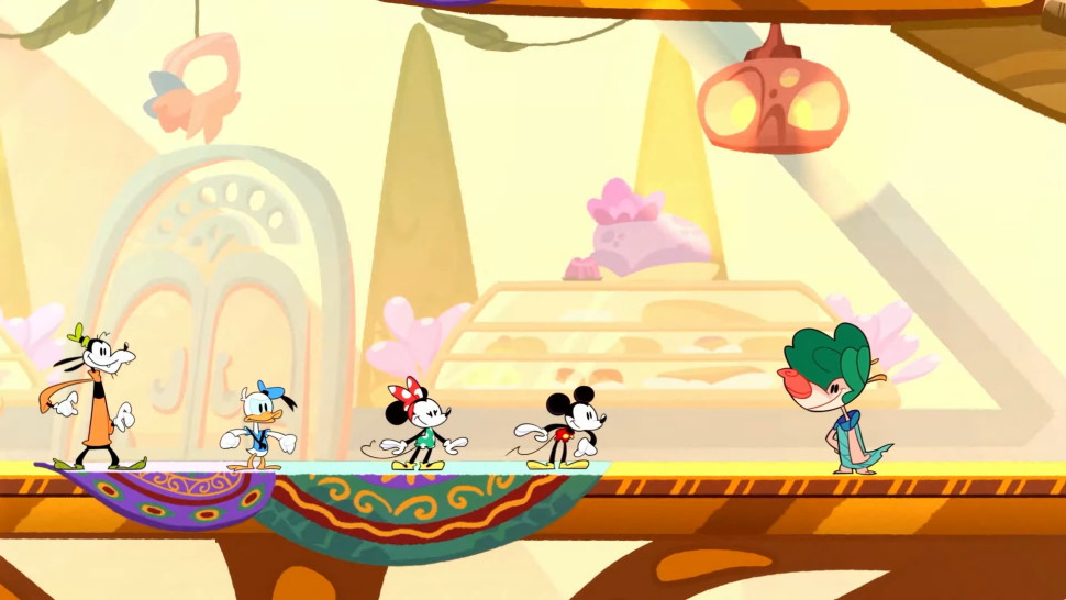 Игра Disney Illusion Island (Nintendo Switch) б/у, Полностью Английский