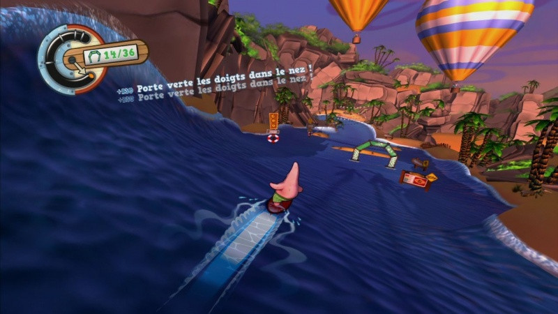 Игра Spongebob: surf & skate roadtrip (Xbox 360) б/у, Полностью Английский