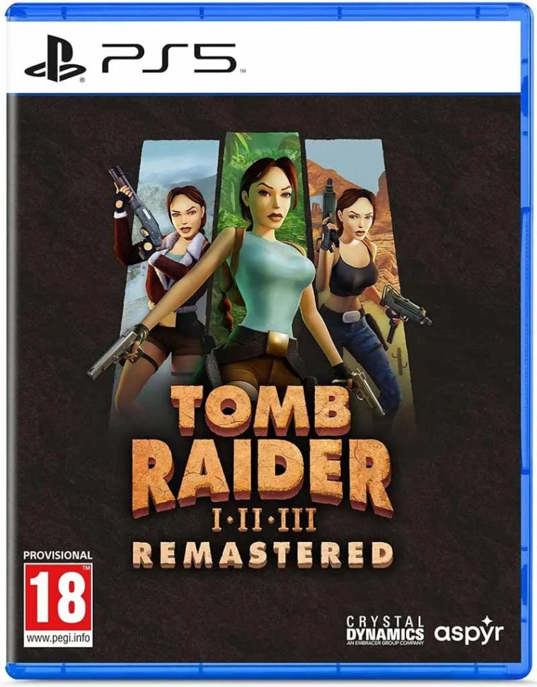Игра Tomb Raider I-III Remastered (PS5) Русские Субтитры