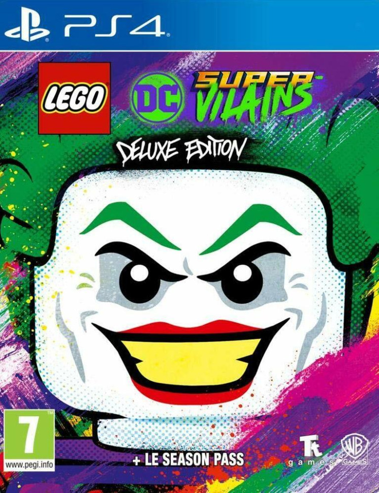 Игра LEGO DC Super-Villains Deluxe Edition (PS4) NEW Русские Субтитры купить за 2199.0000