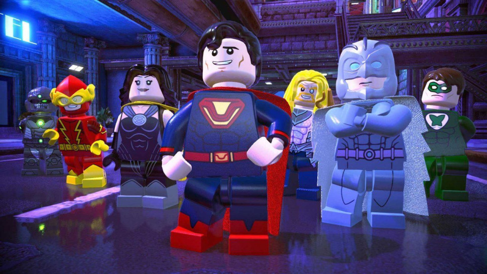 Игра LEGO DC Super-Villains Deluxe Edition (PS4) NEW Русские Субтитры