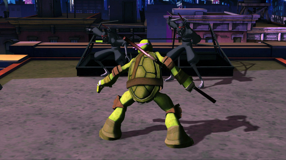 Игра Teenage Mutant Ninja Turtles (Xbox 360) б/у, Полностью Английский