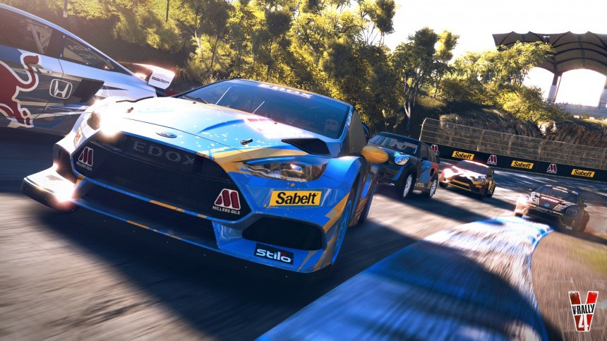Игра V-Rally 4 Стандартное издание (PS4) б/у, Полностью Русский