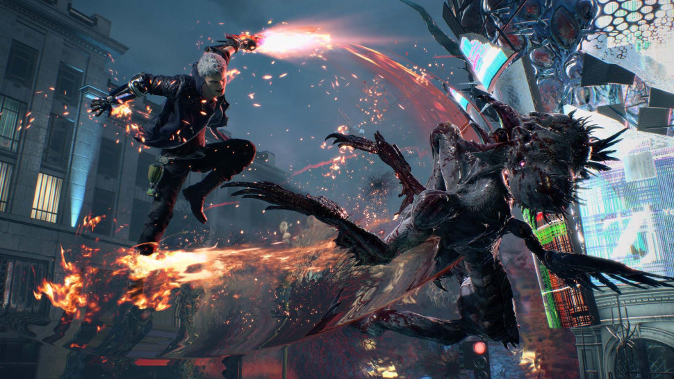 Игра Devil May Cry 5 (PS4) б/у, Русские Субтитры
