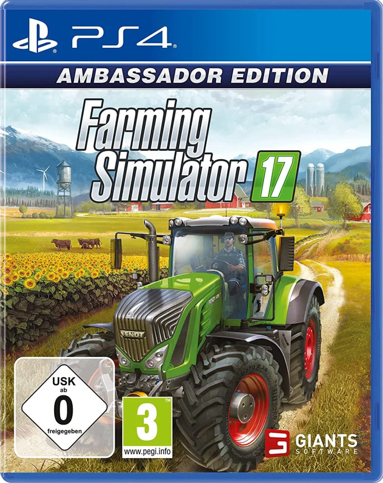 Игра Farming simulator 17 Ambassador Edition (PS4) Полностью Английский купить за 1999.0000