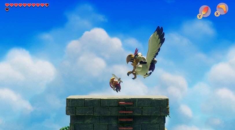 Игра The Legend of Zelda: Link's Awakening (Nintendo Switch) б/у, Русские Субтитры