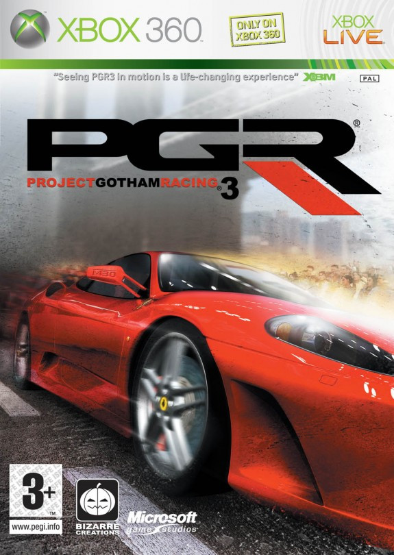 Игра Project Gotham Racing 3 (Xbox 360) б/у, Полностью Английский купить за 999.0000